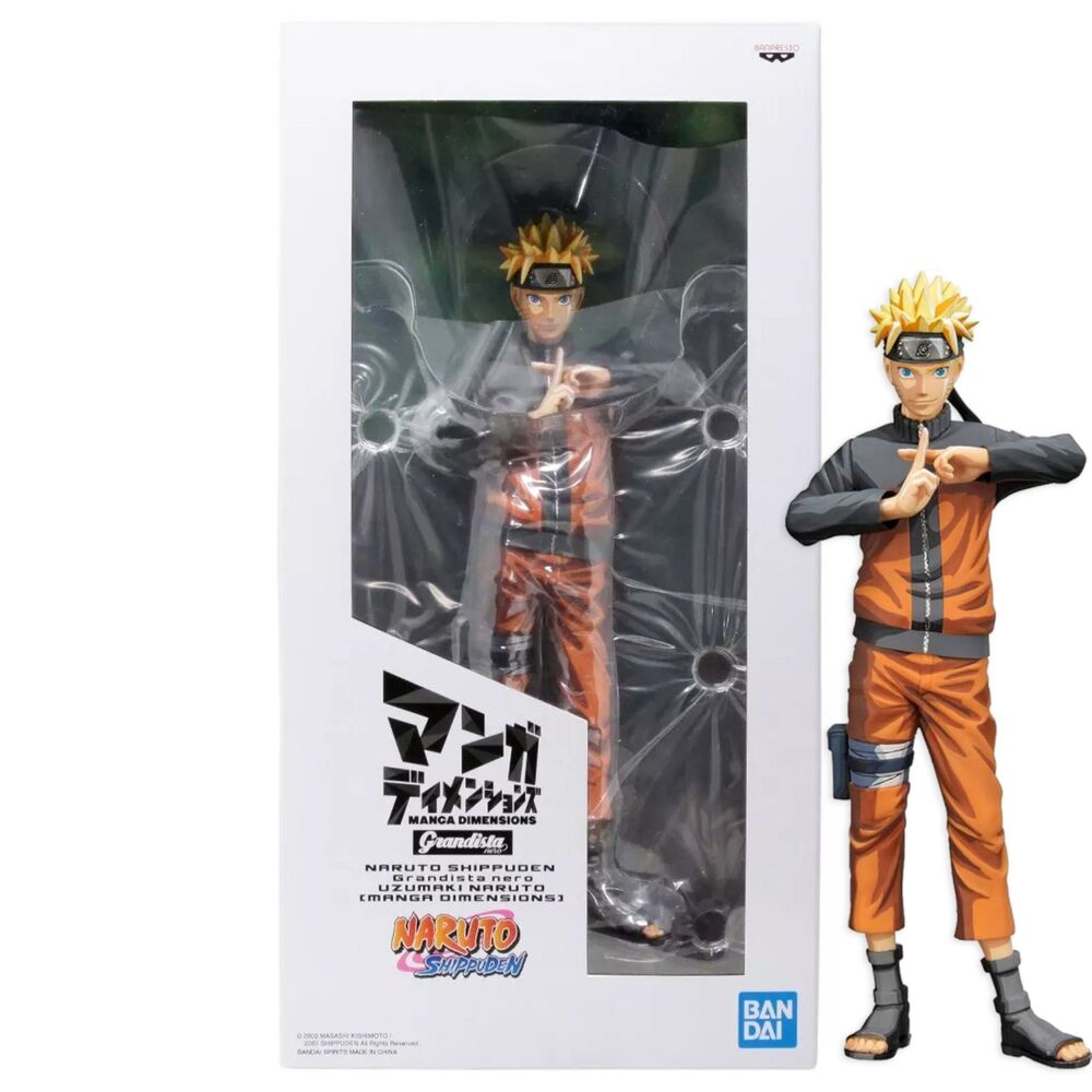 Banpresto Naruto Shippuden - Grandista Nero - Uzumaki Naruto [Manga Dimensions]